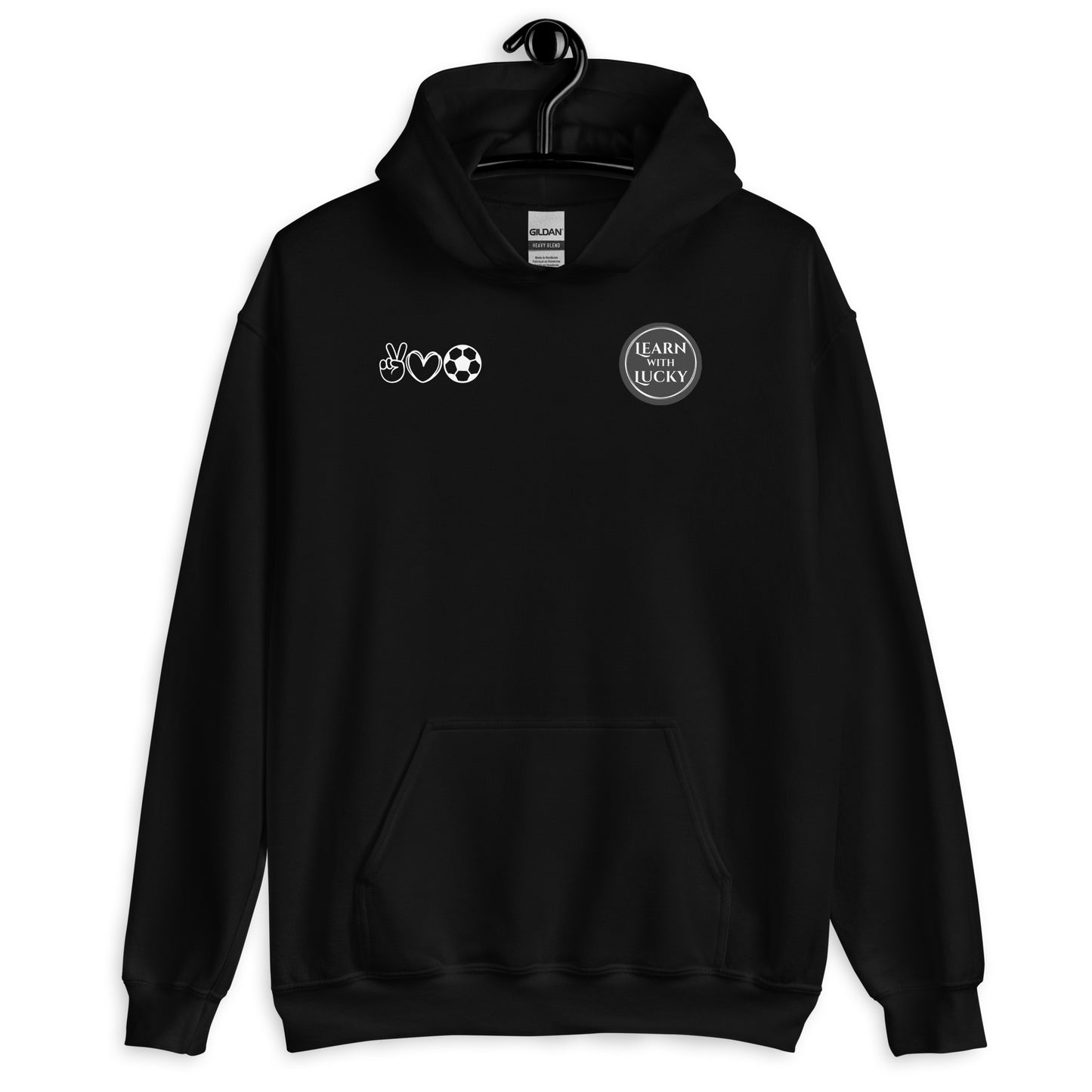 LWL PeaceLoveSoccer Unisex Hoodie